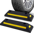 2-Pc Heavy Duty Rubber Parking Stopper K913