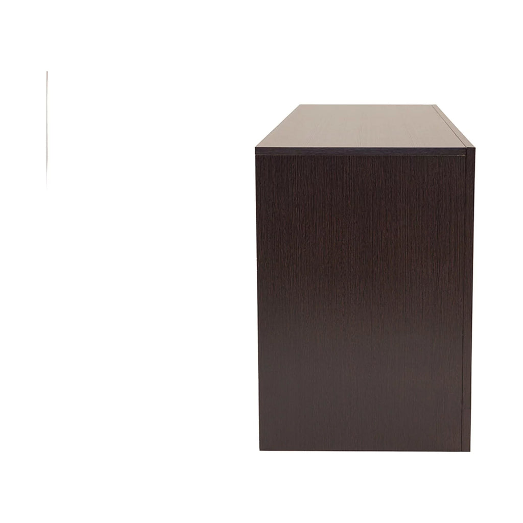 55" Modern TV Stand with Storage, Wenge Brown S8863
