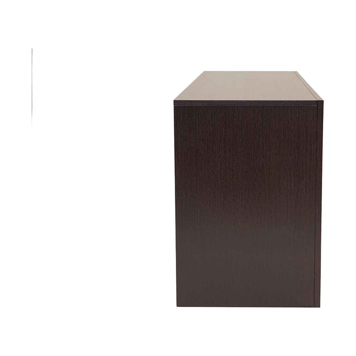 55" Modern TV Stand with Storage, Wenge Brown S8863