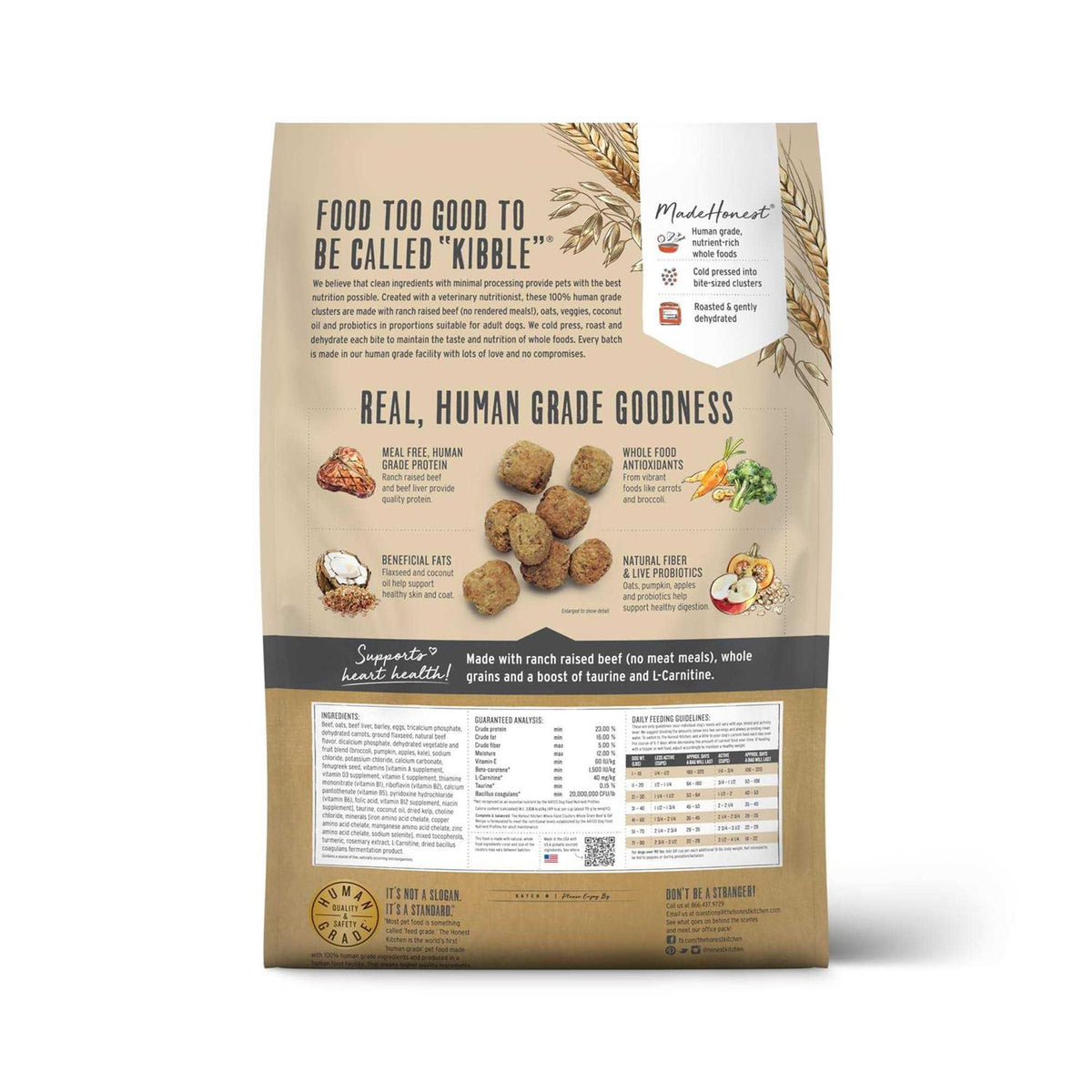 Grain Free Whole Food Dog Food J1466