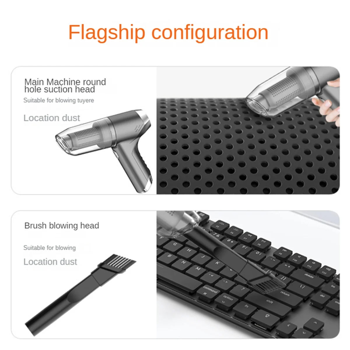 12000PA Wireless Handheld Car Vacuum Cleaner I170502