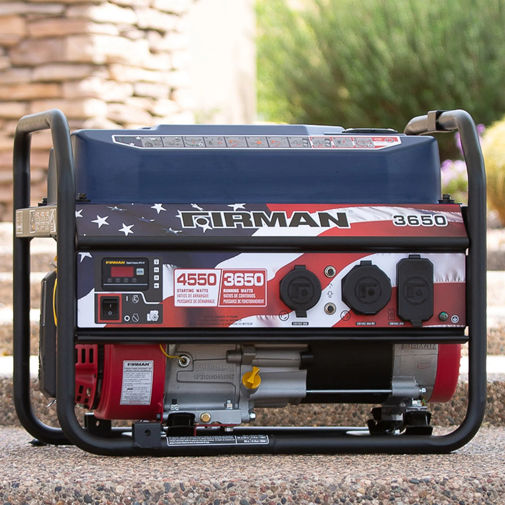 4550/3650 Watt Recoil Start Gas Portable Generator Q739361