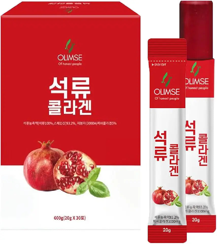 Pomegranate Collagen Jelly Stick 20g 30 Sticks T50644