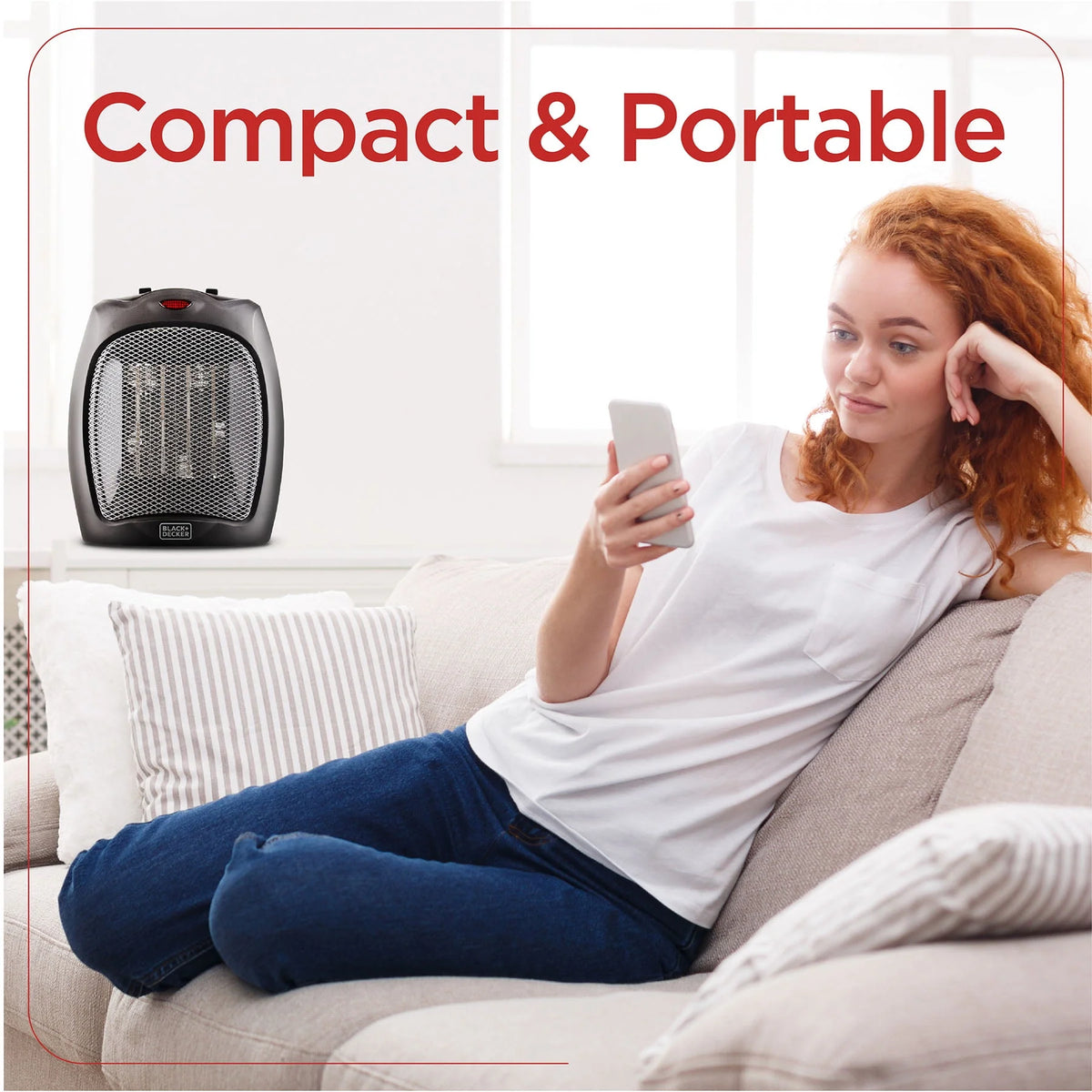 Ceramic 1500W Portable Space Heater B2315