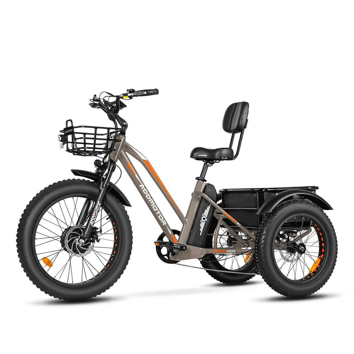 White Electric Tricycle W310