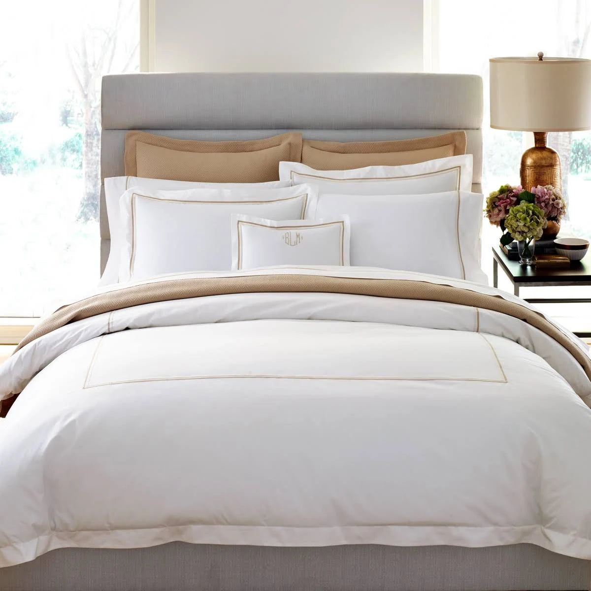 Cotton Percale Euro Sham E3892