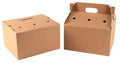 Corrugated Kraft Catering Barn Box A414