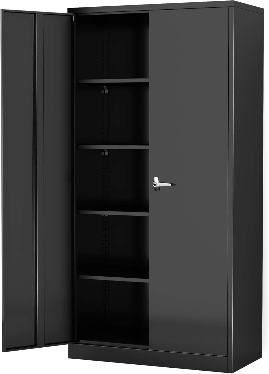 Metal Storage Cabinet with 4 Adjustable Shelves I5441