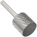 Carbide Bur Cylind Plain End Dbl Cut O308