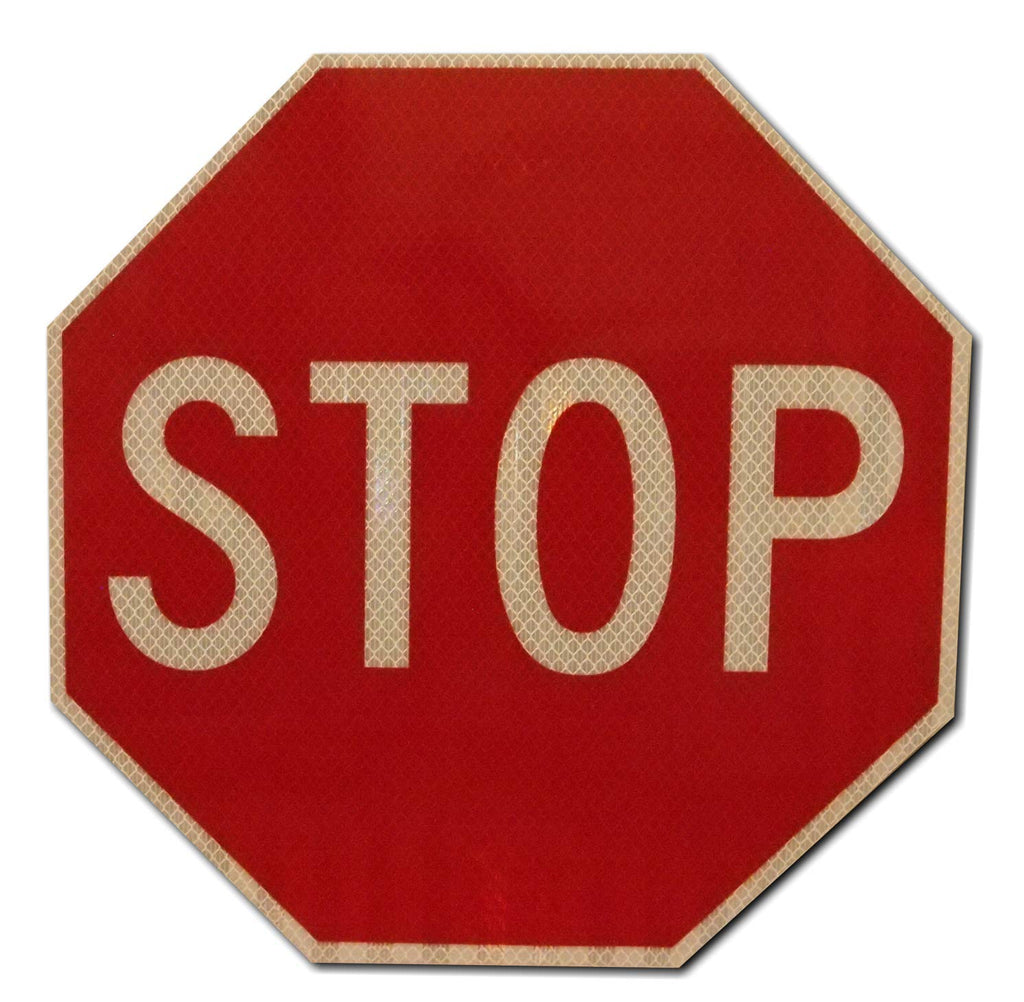3M Diamond Grade Reflective Aluminum Stop Sign J410