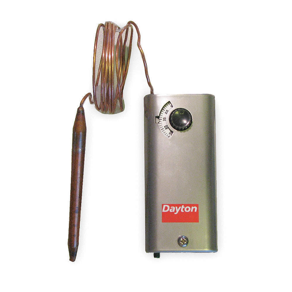 Line Volt Mechanical Tstat, Close on Rise, Spst, 24 to 600VAC N24430