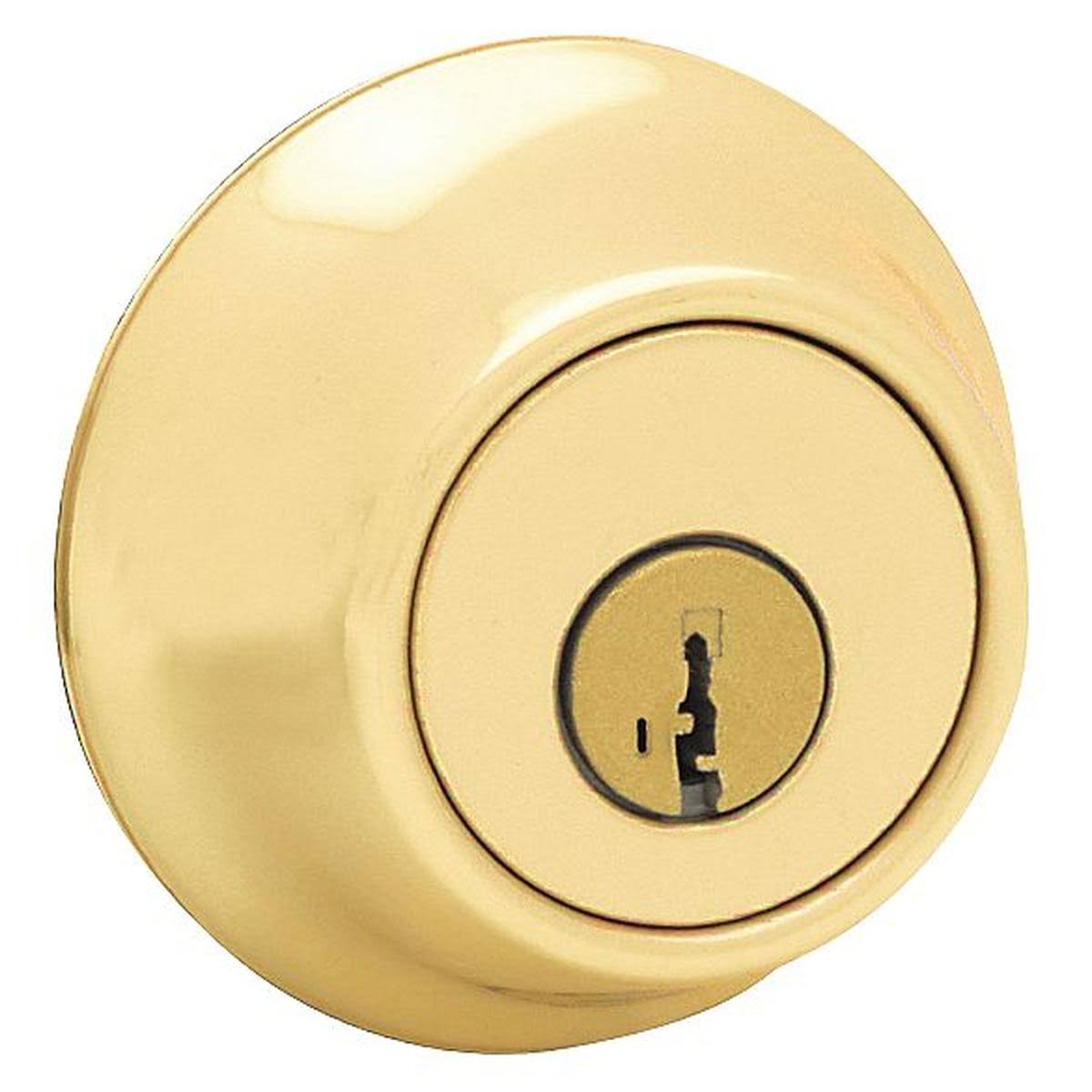 Polished Brass Deadbolt Q730