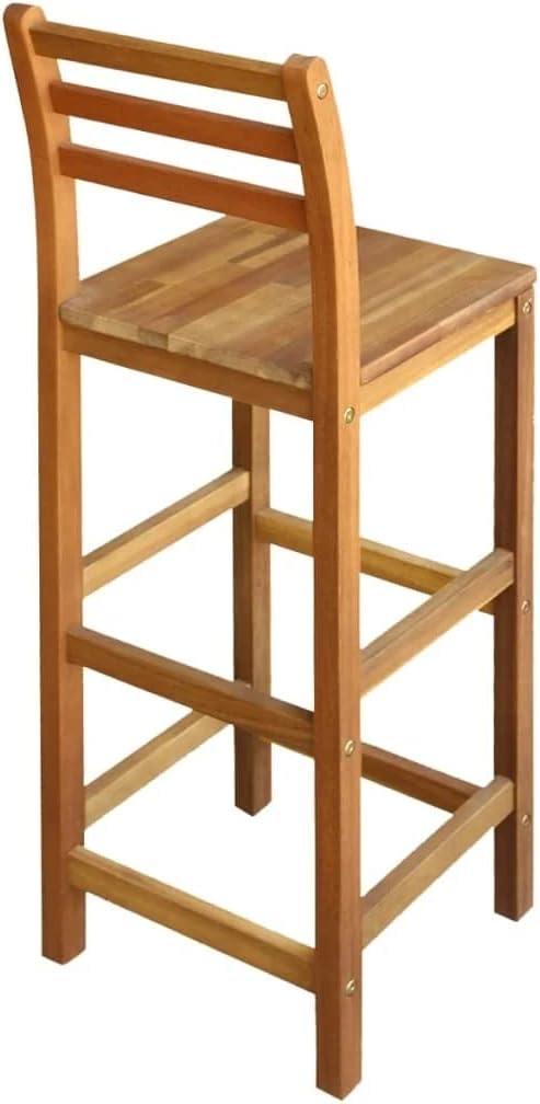 Acacia Wood Bar Stool S533335