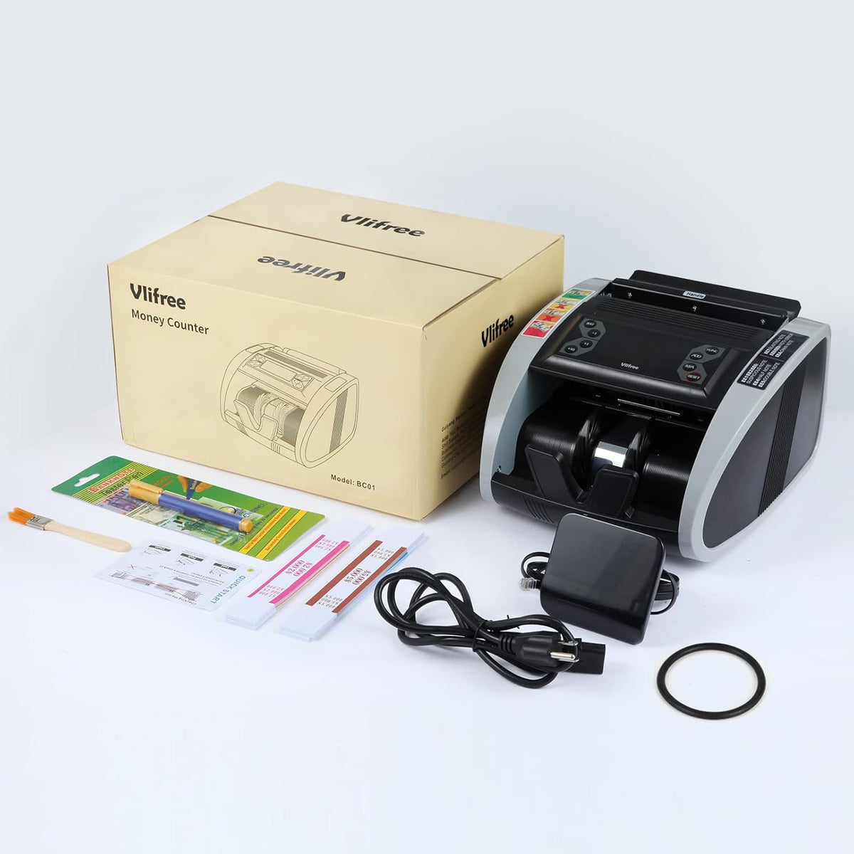 Bill Counter Machine with Counterfeit Detection K988