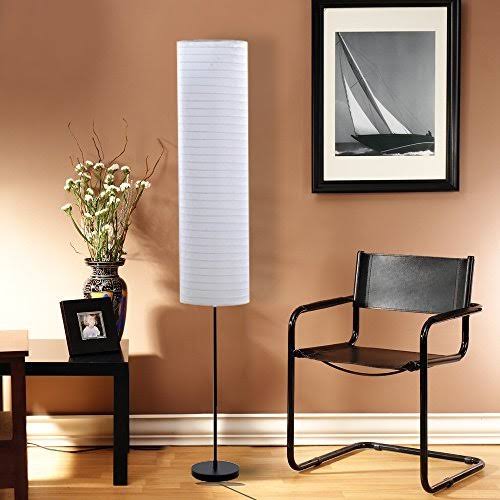 Black Paper Stick Floor Lamp L7276