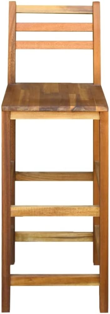 Acacia Wood Bar Stool S533335