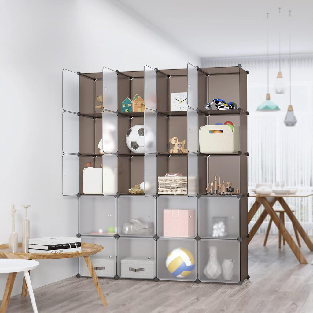 20 Cube Plastic Storage Organizer N4664