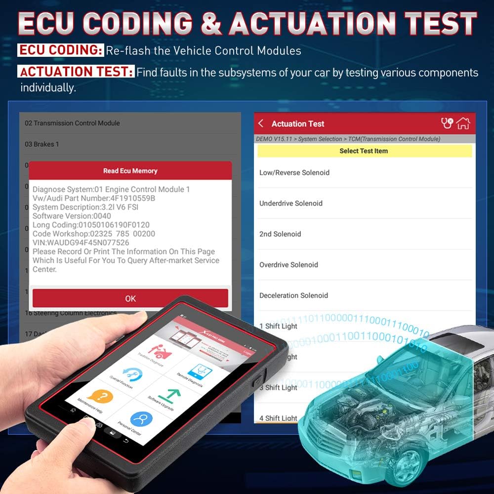 Bi-Directional Full System Automotive Scan Tool B5324