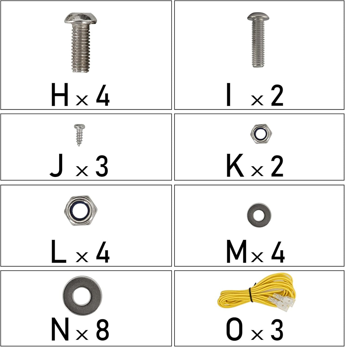Spare Tire Delete License Plate Relocation Kit with Third Brake Light K385841