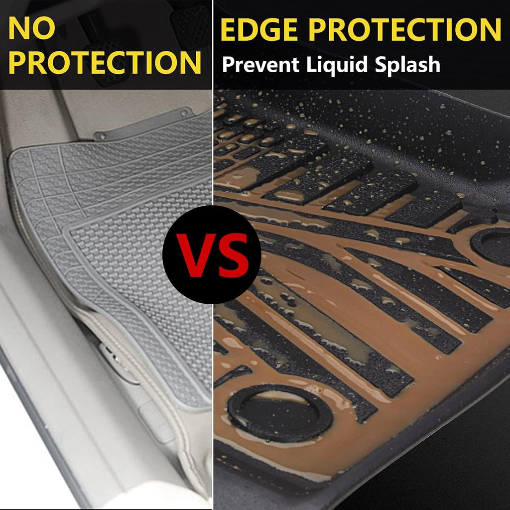 All Weather Custom Fit Floor Liners 1st and 2nd Row V2296