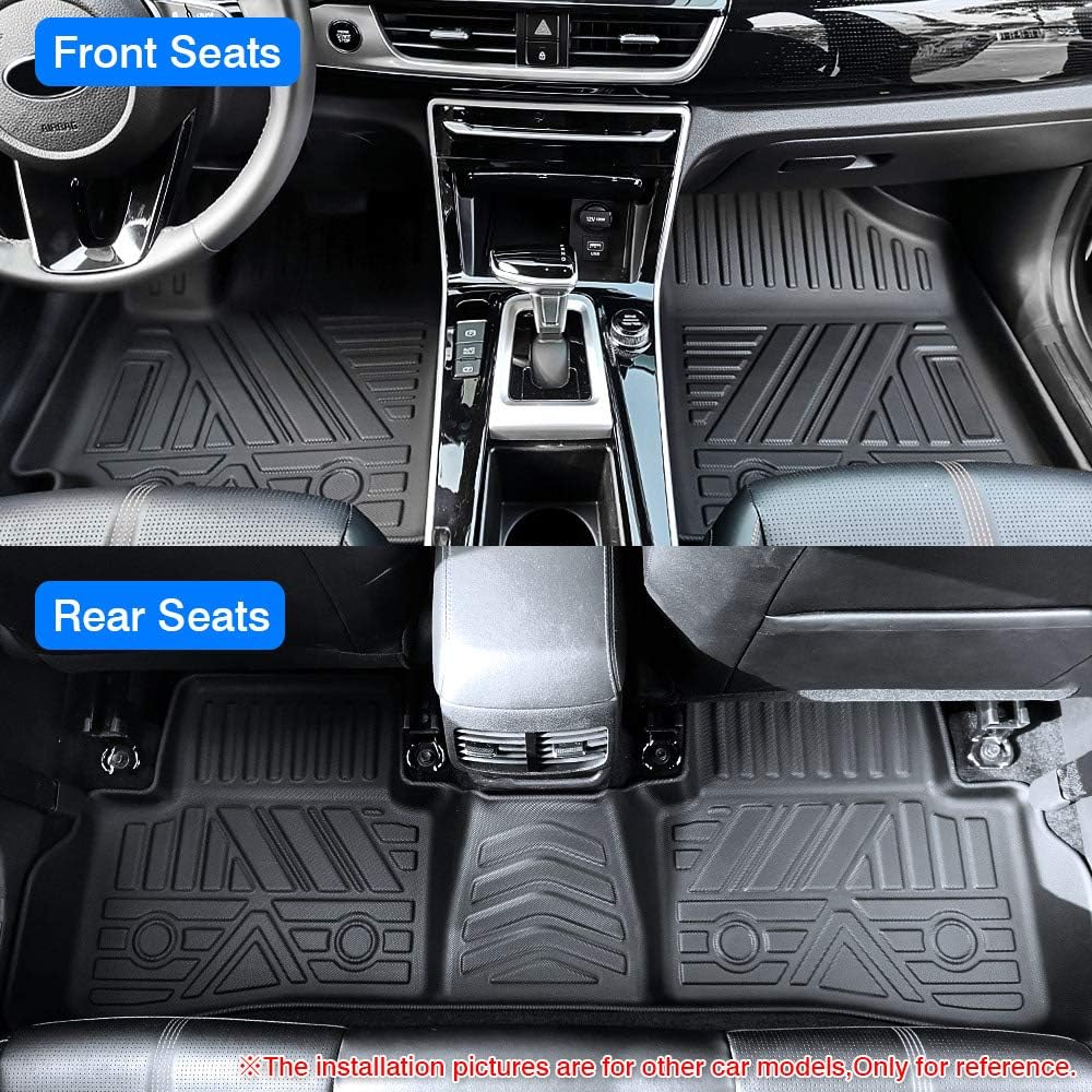 Custom Fit All Weather Floor Mats 1st & 2nd Row Y59973