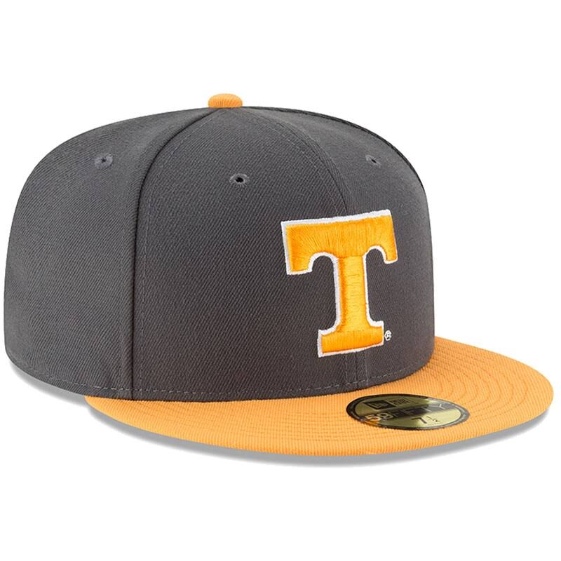 Gray Tennessee Volunteers Fitted Hat I384901