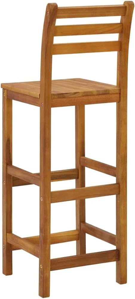 Acacia Wood Bar Stool S533335