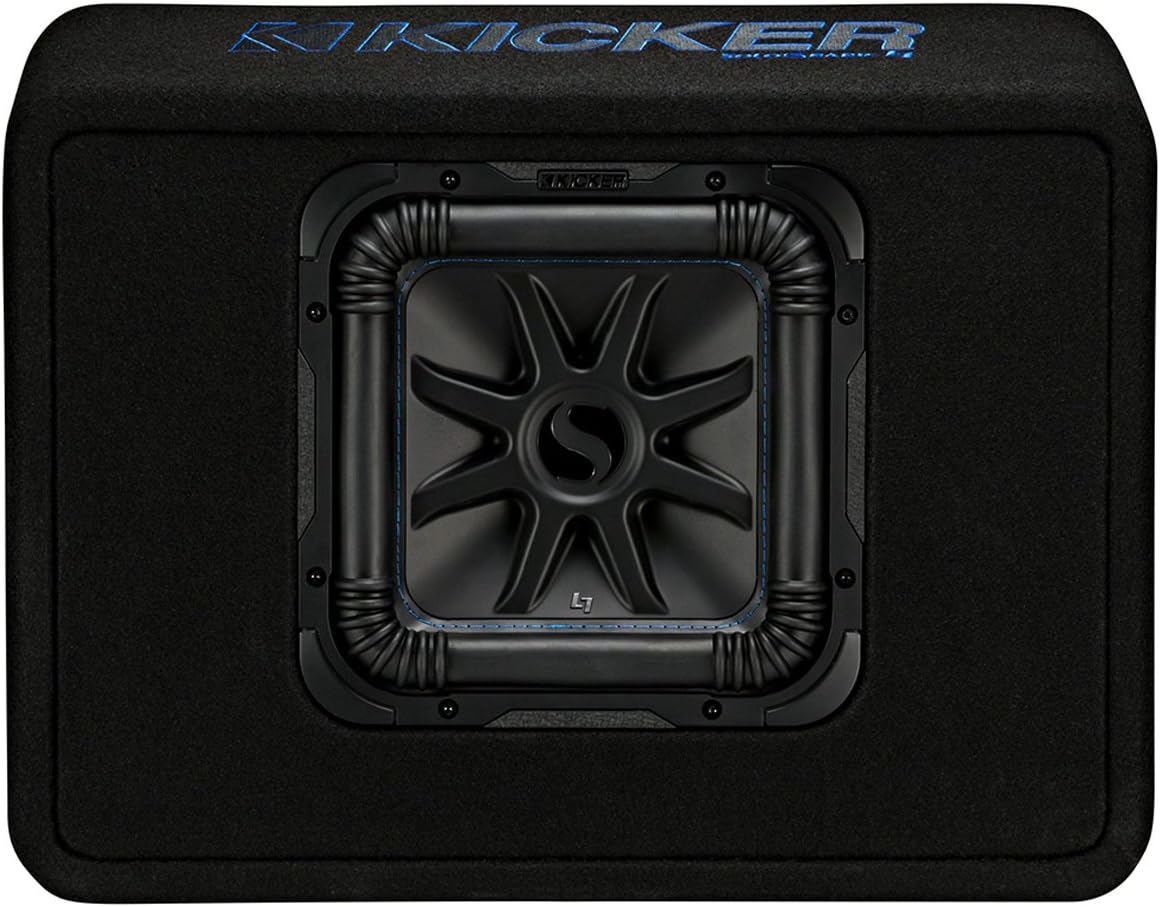 10 Subwoofer Truck Sub Box Enclosure with Amplifier & Amp Kit R8433