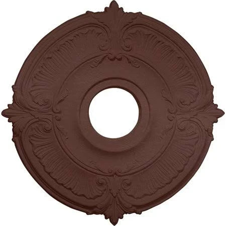 18x22OD x 4x22ID x 5/8x22P Hand-Painted Ceiling Medallion V363