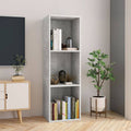 Concrete Gray Chipboard Book Cabinet TV Cabinet L7847
