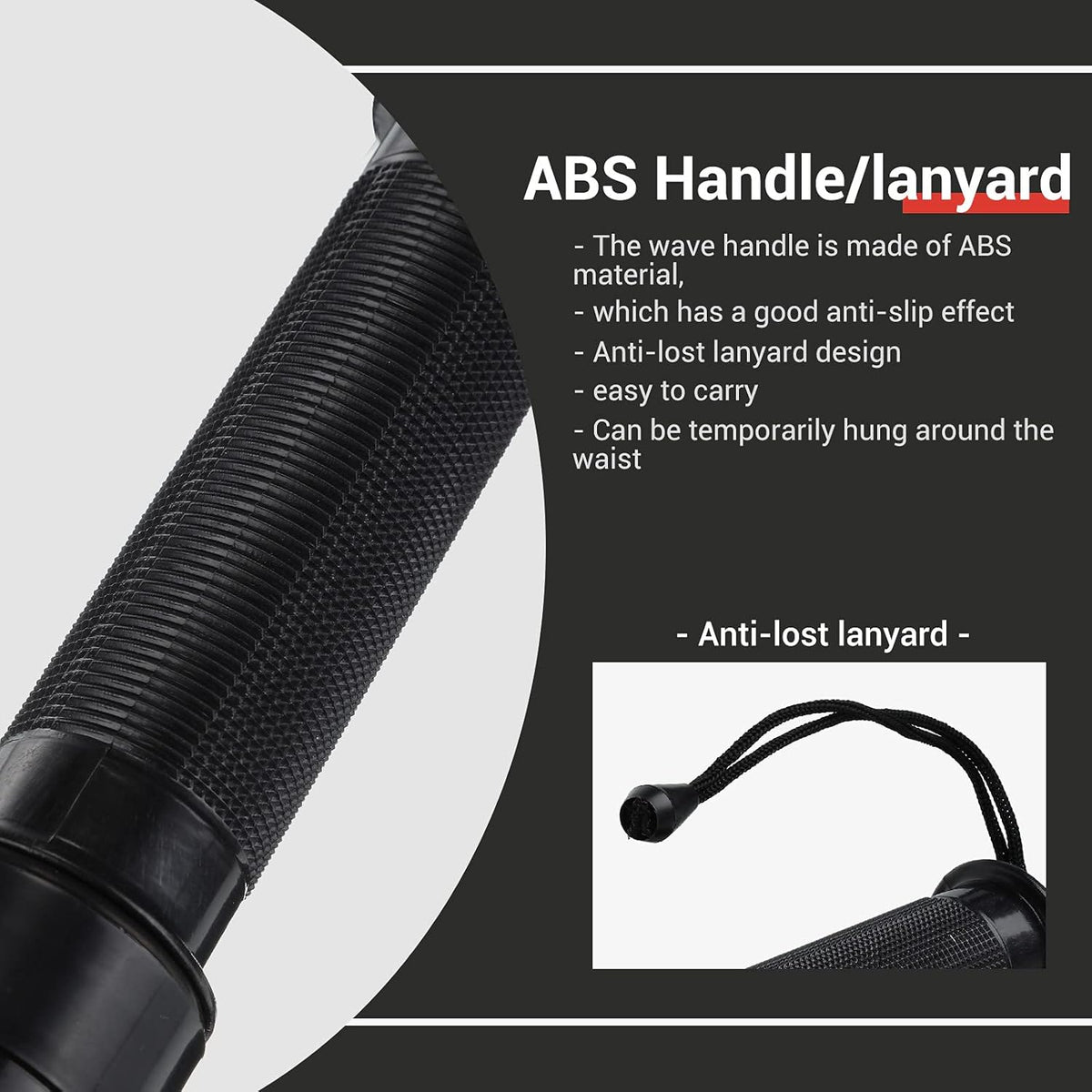 21 Inch LED Traffic Wand with Wrist Strap U339576