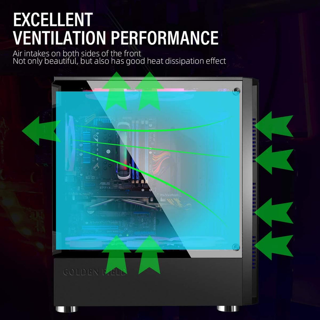ATX Gaming PC Case with Side Window O404