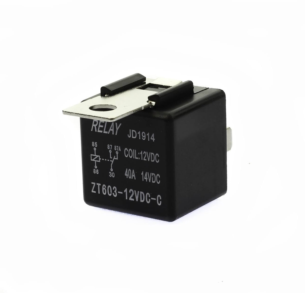 12V 40/30A 5-Pin SPDT Relay 100 Pack D4491