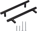 7" Matt Black Stainless Steel Cabinet Handles, 30 Pack A832456