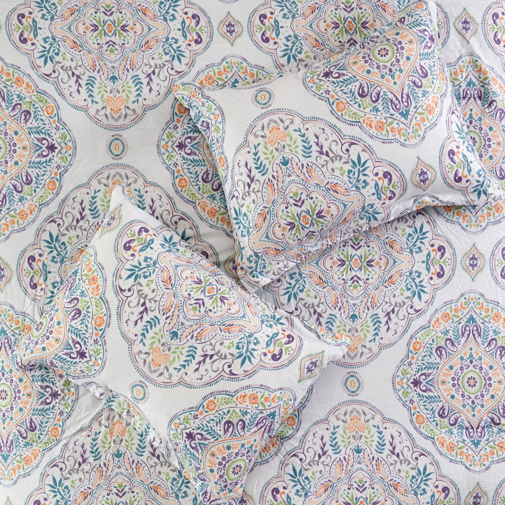 6 Piece Printed Bed Set H5651