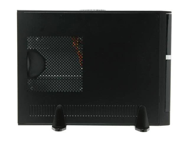Black-Silver Slim MicroATX Case Z57488