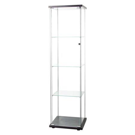 Glass Display Cabinet 4 Shelves with Door Y1397