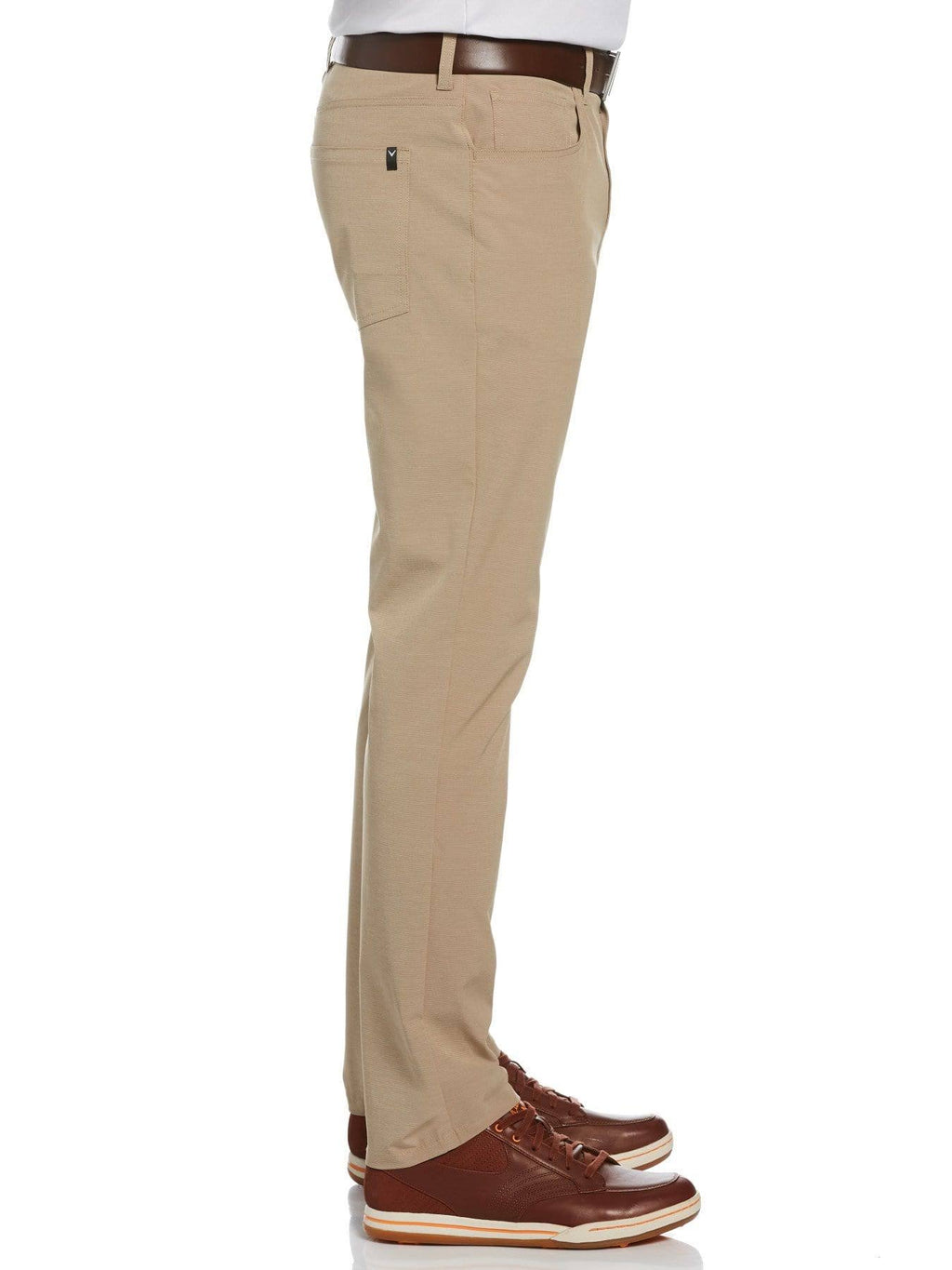Khaki Heather Beige 5-Pocket Pant G4218