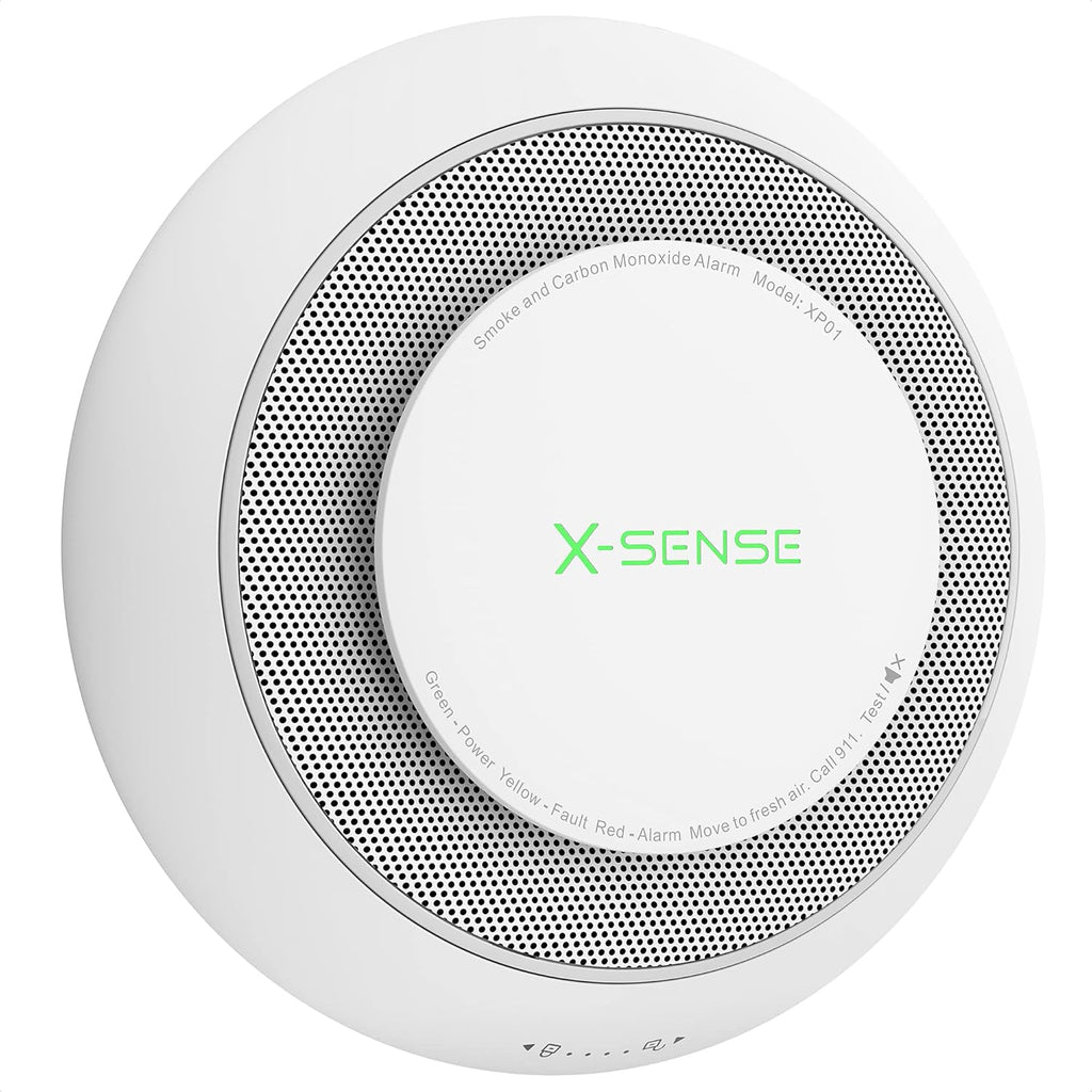 10-Year Battery Combination Smoke and Carbon Monoxide Alarm Detector Pack of 2 X895432