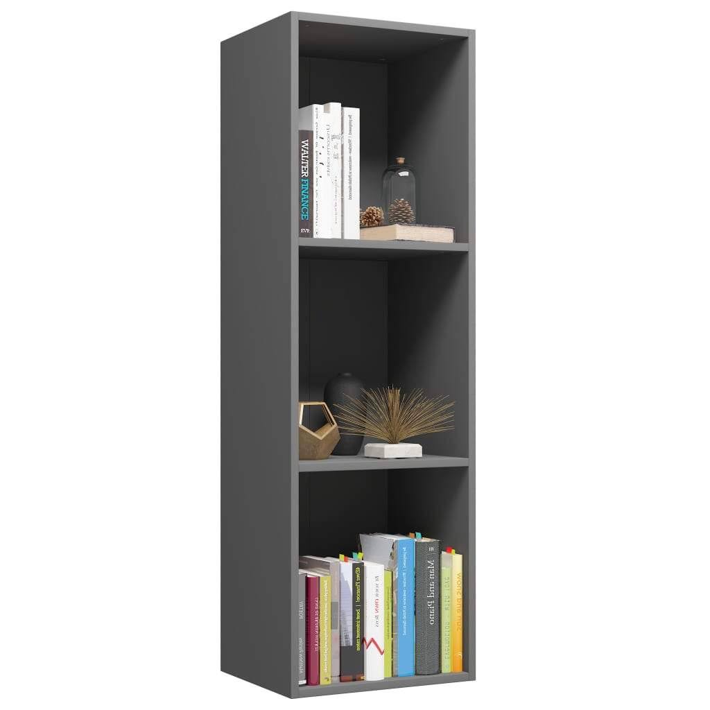 Concrete Gray Chipboard Book Cabinet TV Cabinet L7847