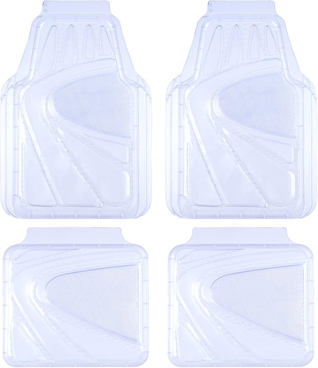 4-Piece Universal Fit Rubber Car Floor Mats O71611