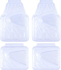 4-Piece Universal Fit Rubber Car Floor Mats O71611