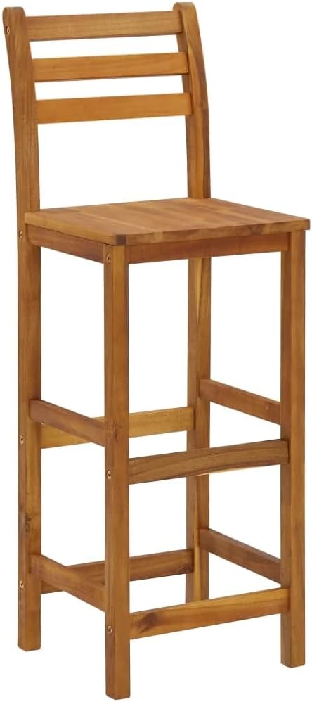 Acacia Wood Bar Stool S533335