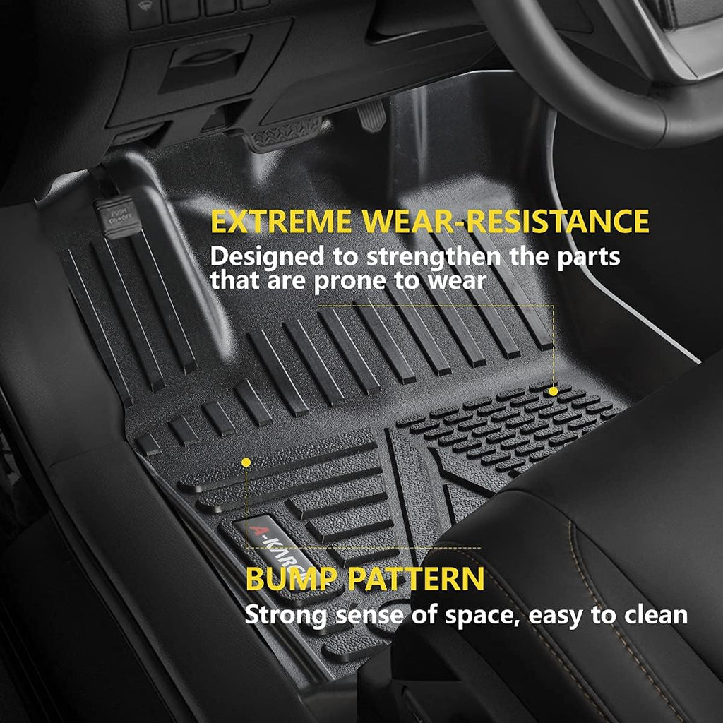 All Weather Custom Fit Floor Liners 1st and 2nd Row V2296