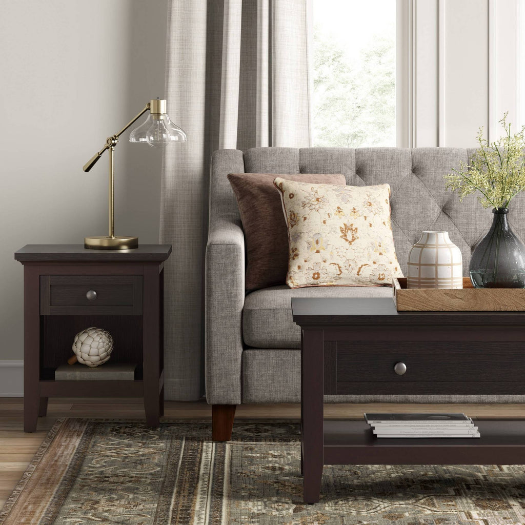Espresso Brown End Table I265017