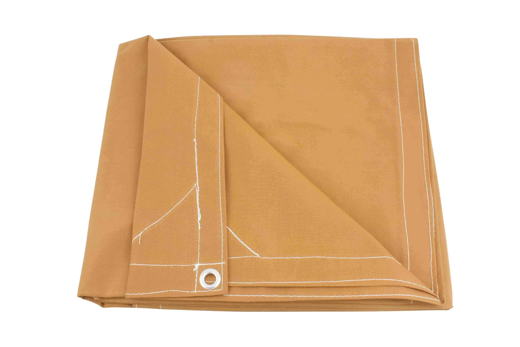 Canvas Tarp 12oz Heavy Duty Water Resistant Tan N9043