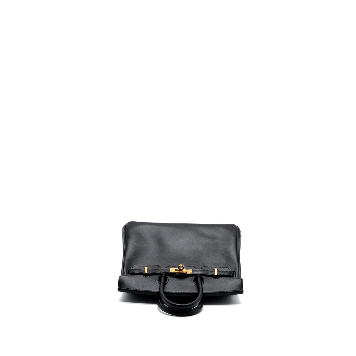 HERMES BIRKIN 25 TADELAKT LEATHER BLACK GHW