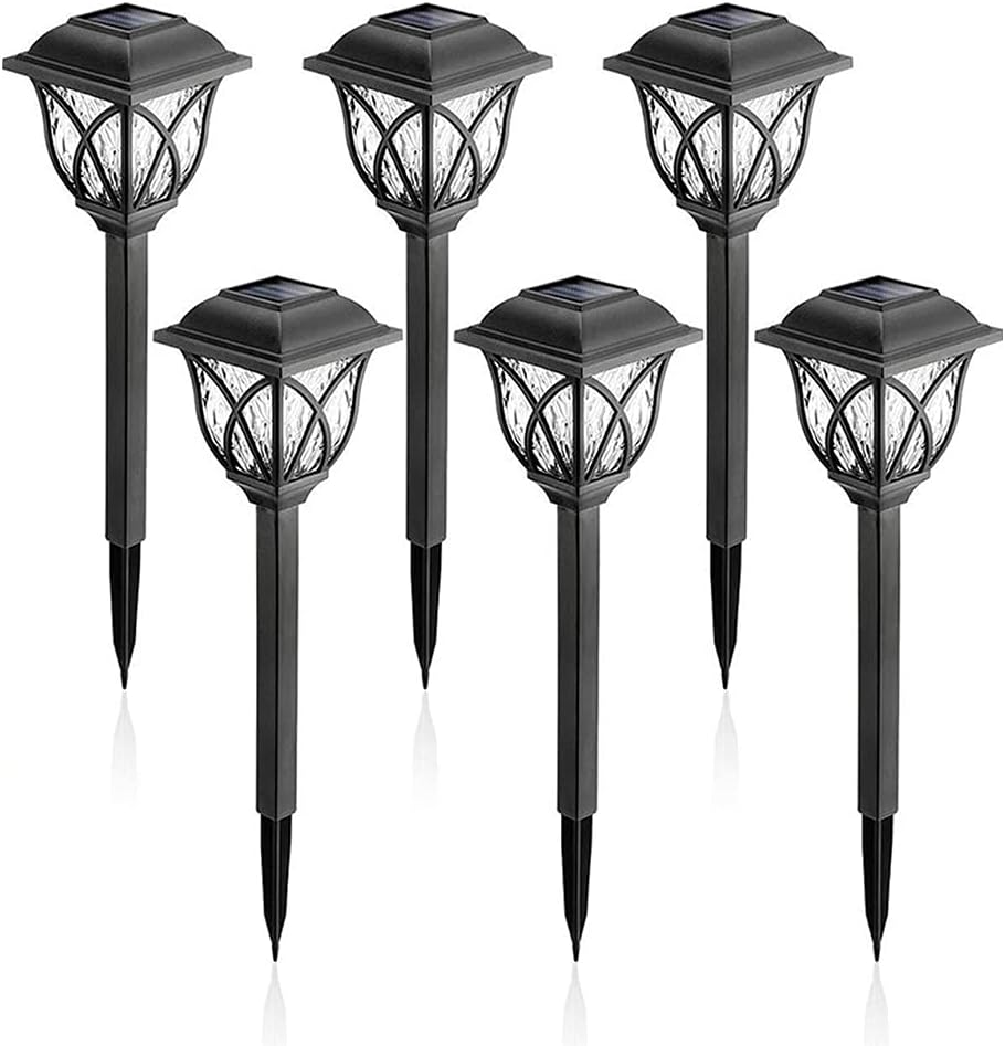 6PC Warm White Solar Outdoor Lights R6369