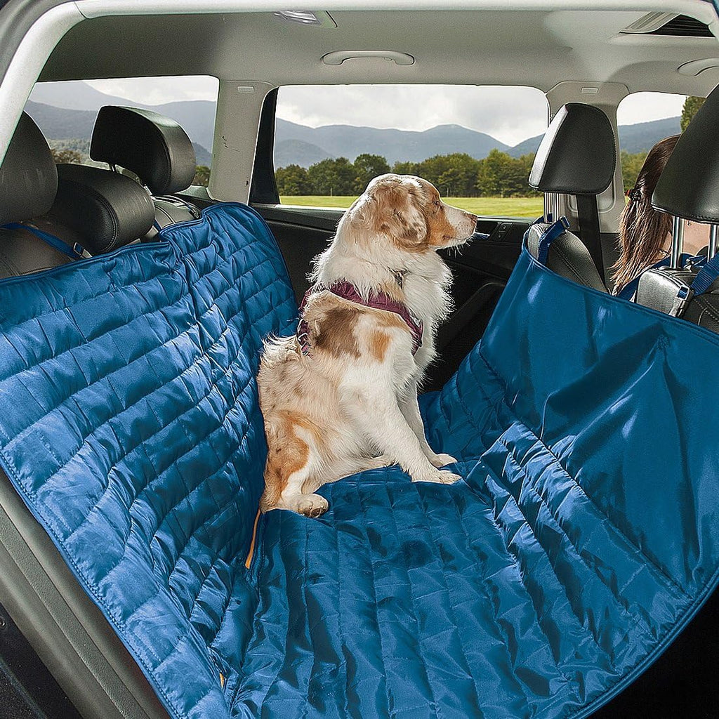 Khaki Water-Resistant Dog Hammock Seat Cover Y159