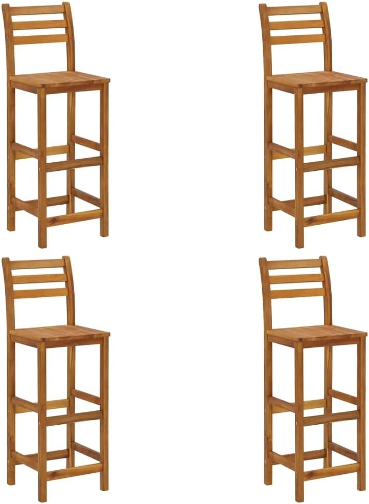 Acacia Wood Bar Stool S533335